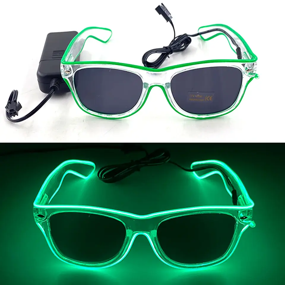 LED Glow Glasses – EL Wire Party Accessory 42