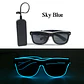 LED Glow Glasses – EL Wire Party Accessory - thumbnail 45