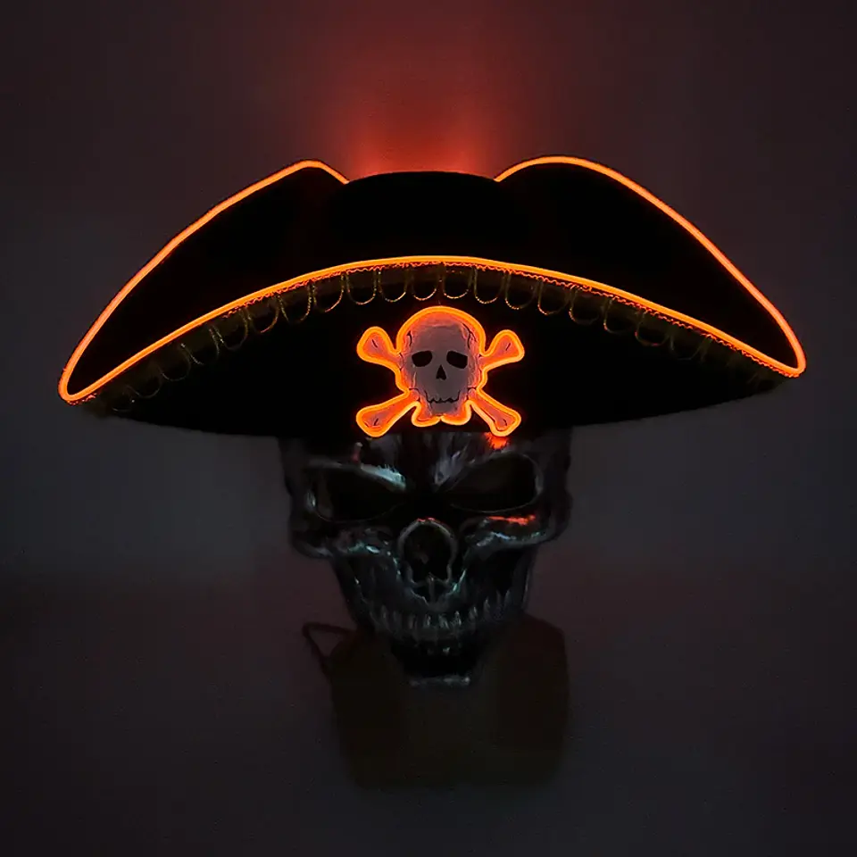 LED Glowing Party Hat & Glasses – Halloween 39
