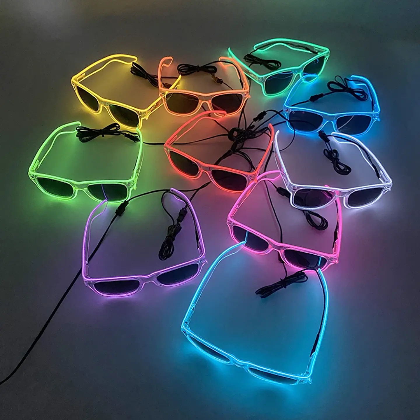 LED Glow Glasses – EL Wire Party Accessory 52