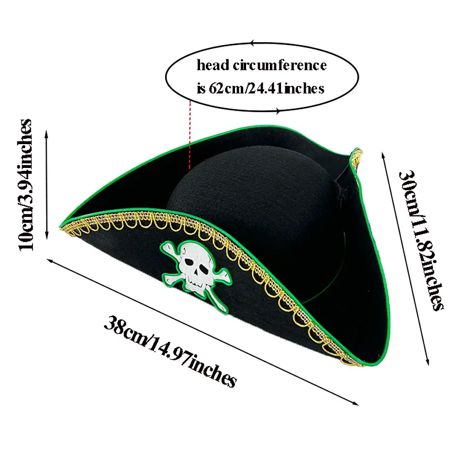 LED Glowing Party Hat & Glasses – Halloween 44