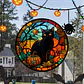 Static Glass Window Stickers – Halloween Castle & Cat - thumbnail 28