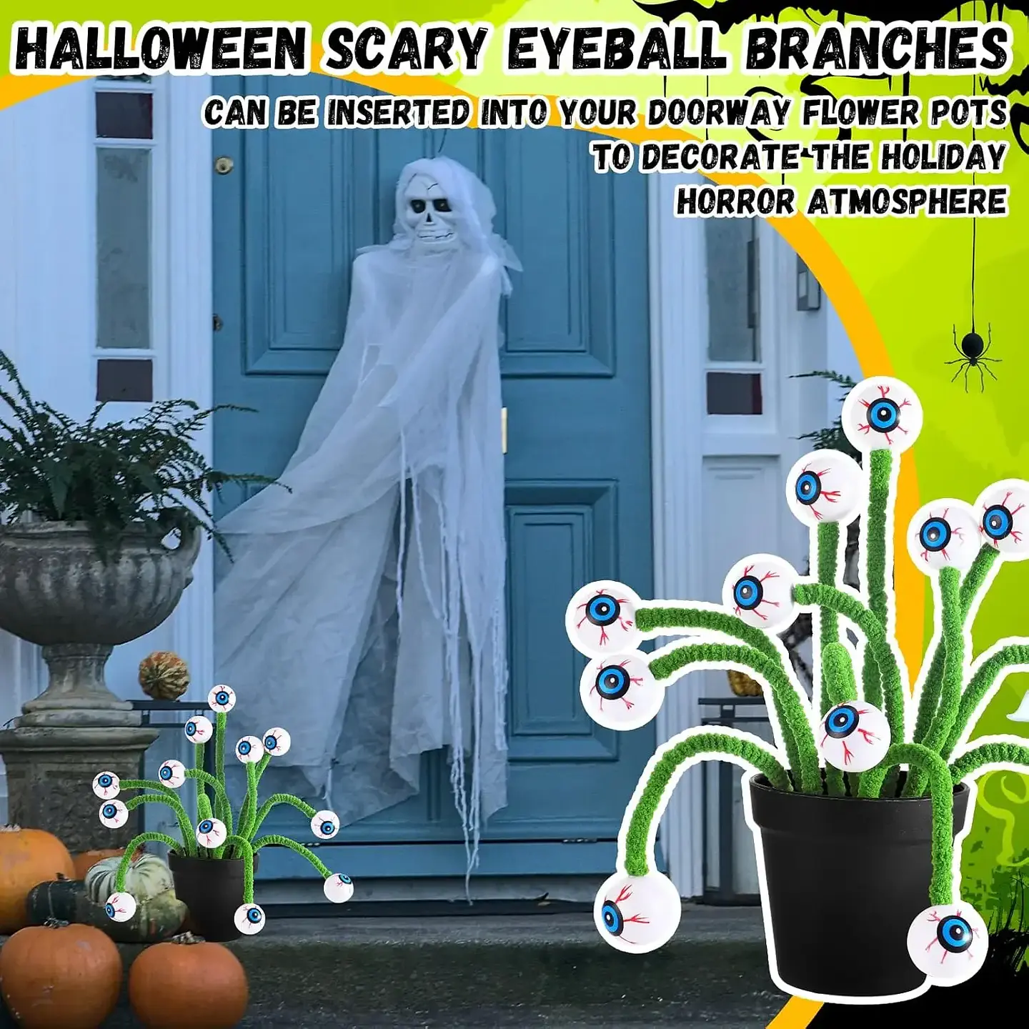 Halloween Eyeball Twisting Stick Decoration 17