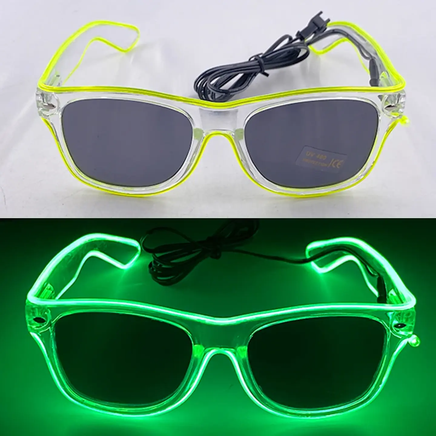 LED Glow Glasses – EL Wire Party Accessory 60