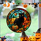 Static Glass Window Stickers – Halloween Castle & Cat - thumbnail 29