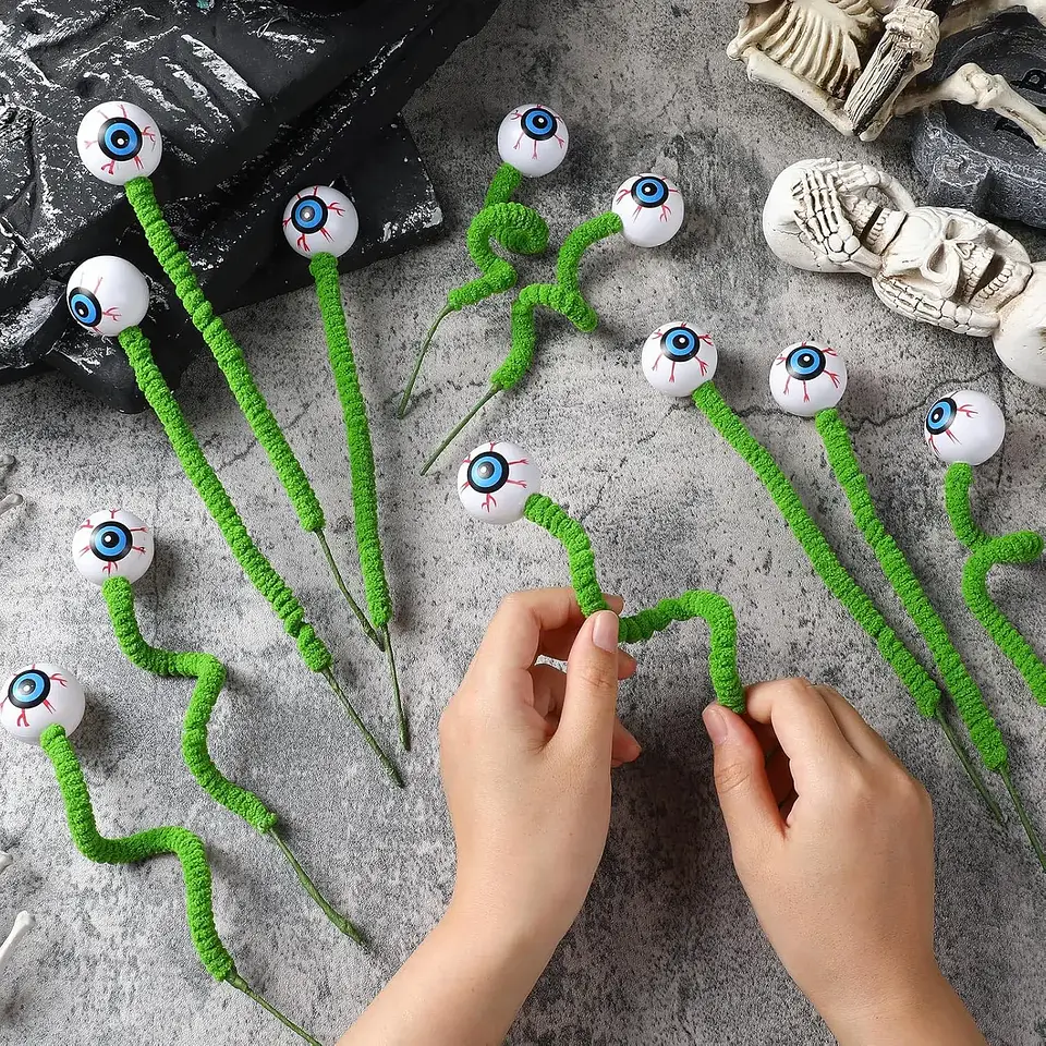 Halloween Eyeball Twisting Stick Decoration 18