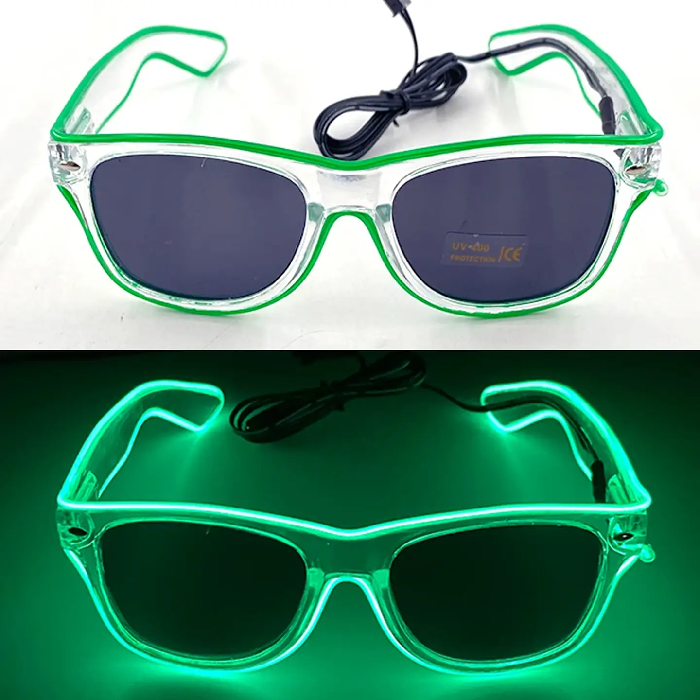 LED Glow Glasses – EL Wire Party Accessory 61