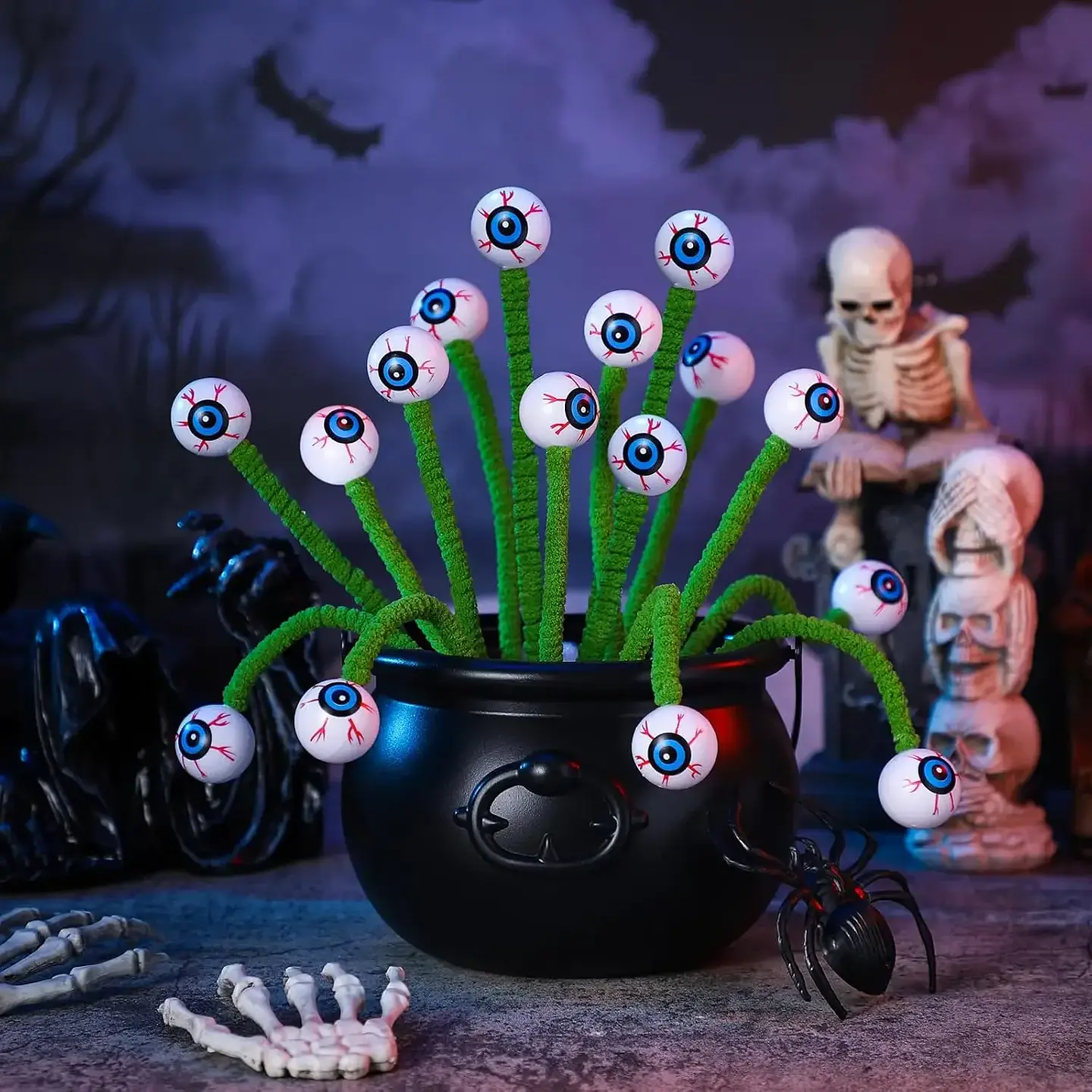 Halloween Eyeball Twisting Stick Decoration 19