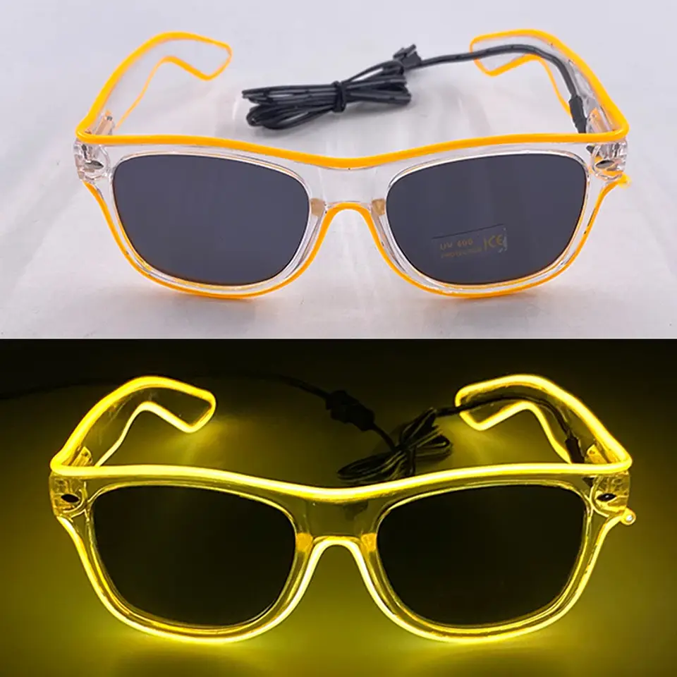 LED Glow Glasses – EL Wire Party Accessory 65