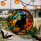 Static Glass Window Stickers – Halloween Castle & Cat - thumbnail 31