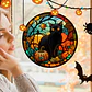 Static Glass Window Stickers – Halloween Castle & Cat - thumbnail 33