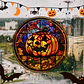 Static Glass Window Stickers – Halloween Castle & Cat - thumbnail 35