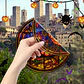Static Glass Window Stickers – Halloween Castle & Cat - thumbnail 36