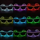 LED Glow Glasses – EL Wire Party Accessory - thumbnail 74