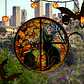 Static Glass Window Stickers – Halloween Castle & Cat - thumbnail 42