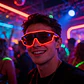 LED Glow Glasses – EL Wire Party Accessory - thumbnail 93