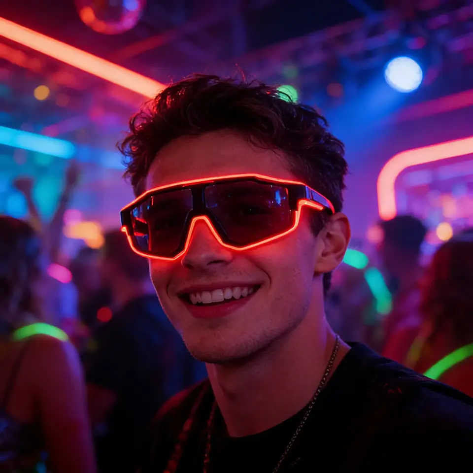 LED Glow Glasses – EL Wire Party Accessory 93