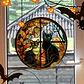 Static Glass Window Stickers – Halloween Castle & Cat - thumbnail 48