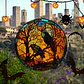 Static Glass Window Stickers – Halloween Castle & Cat - thumbnail 55