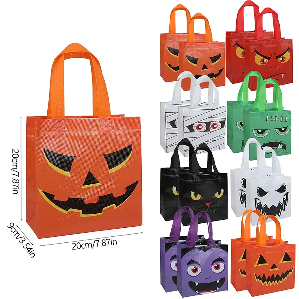 Pumpkin & Ghost Candy Bags II – Halloween Favors 17