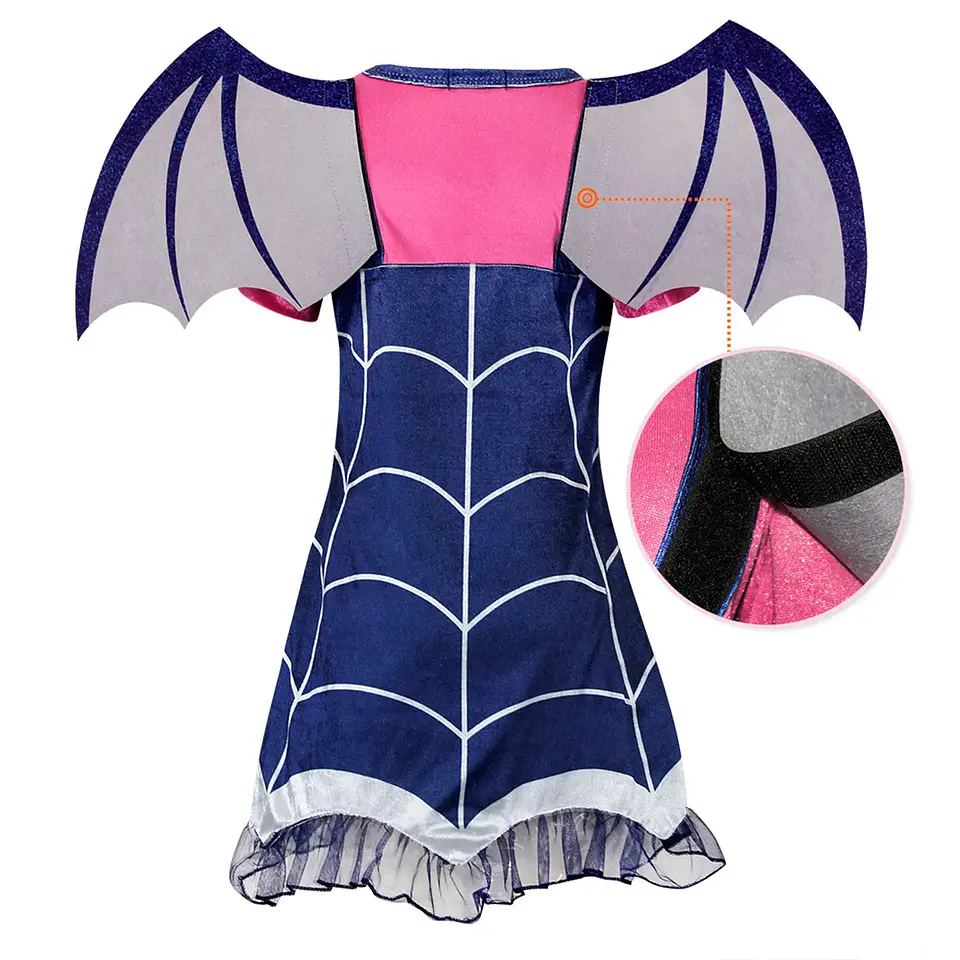 Vampire Cosplay Dress – Girls Halloween Costume 3