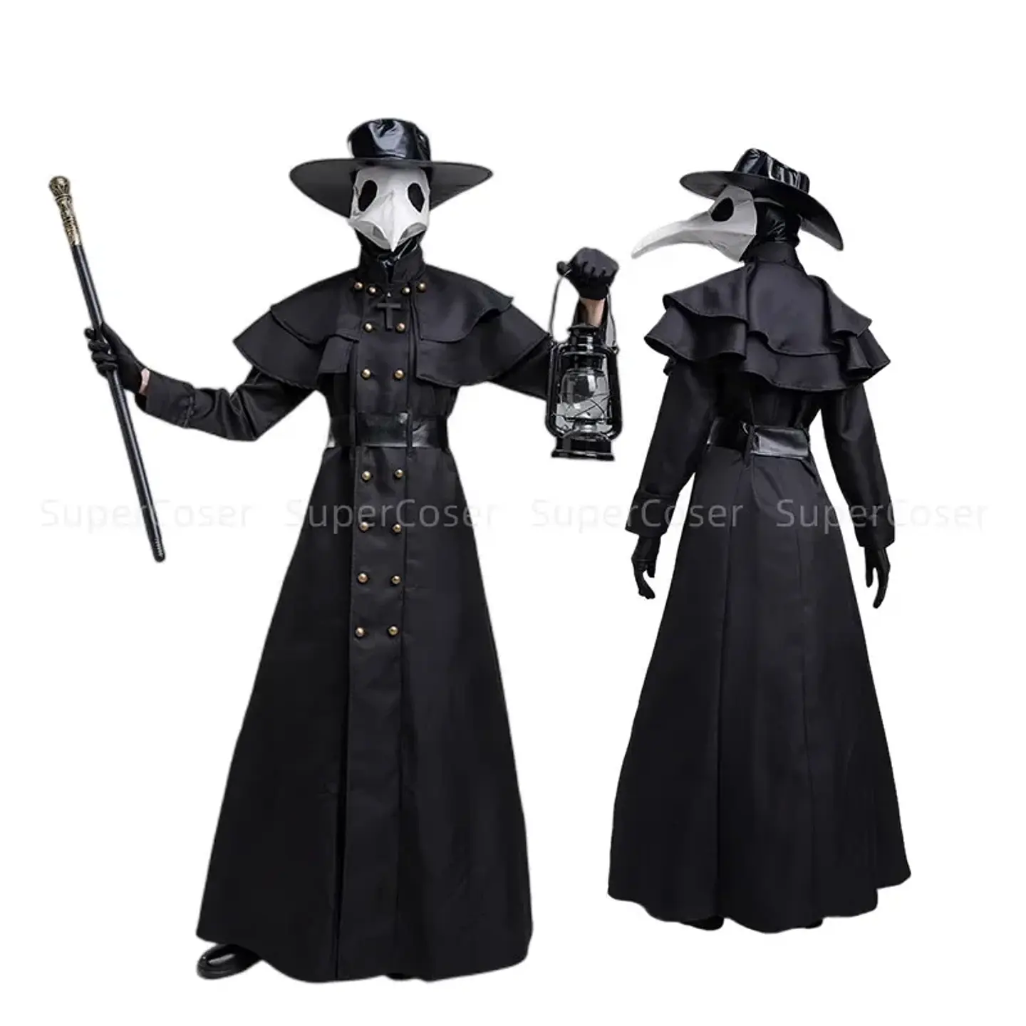 Medieval Hooded Robe Costume – Adult Halloween 1