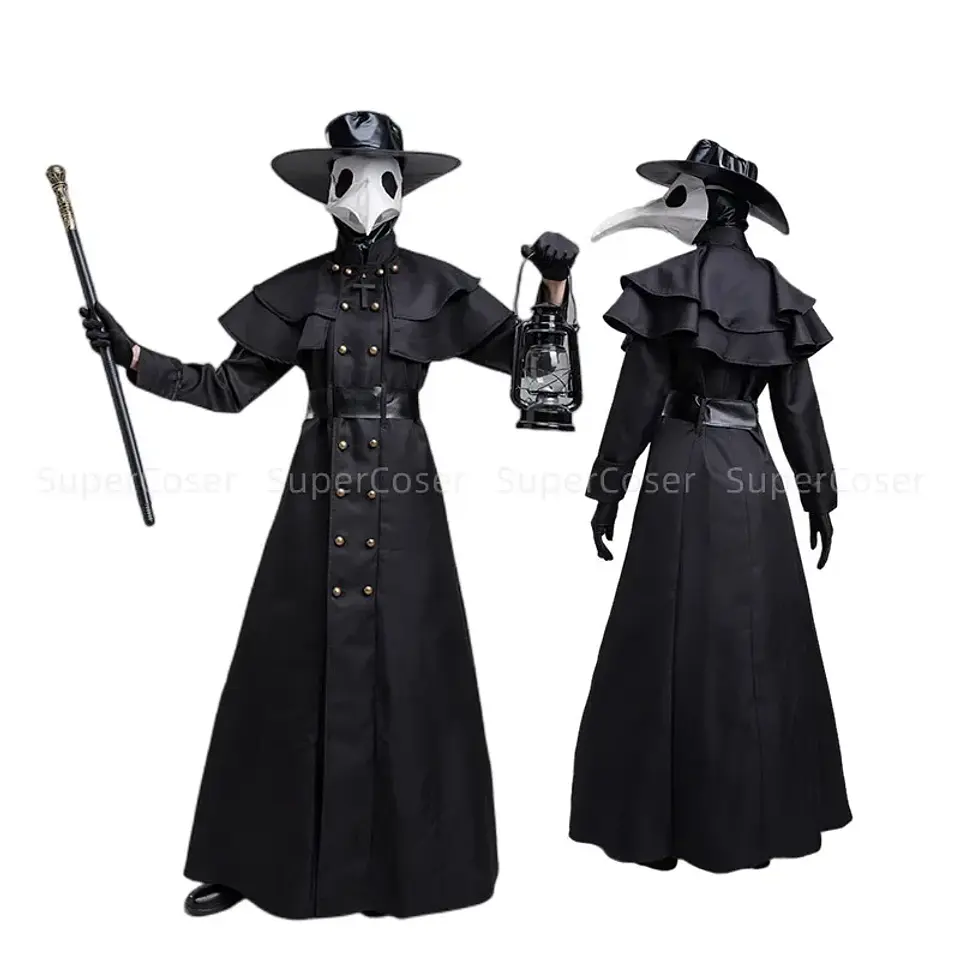 Medieval Hooded Robe Costume – Adult Halloween 1