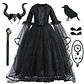 Princess Costume Dress – Girls Halloween Carnival - thumbnail 1