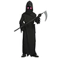 Grim Reaper Costume – Scythe & Glowing Eyes - vignette 4