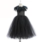Evil Queen Black Tutu Dress – Halloween Villain - thumbnail 2