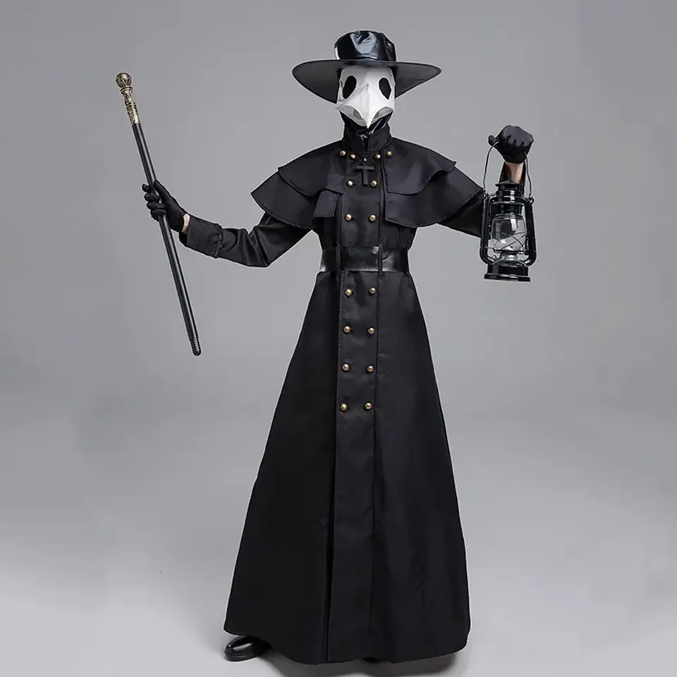 Medieval Hooded Robe Costume – Adult Halloween 3