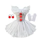 Grey Harlequin Tutu Costume Dress – Halloween Girls - thumbnail 2