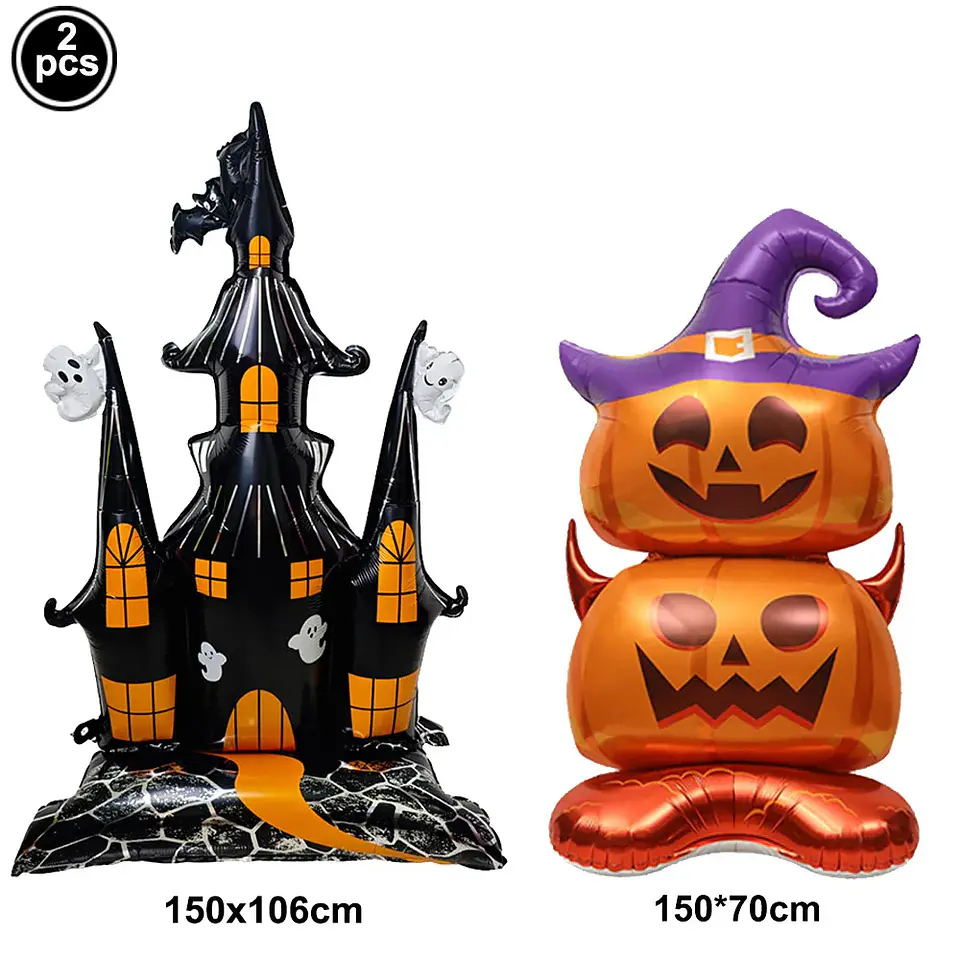 Standing Foil Balloons – Halloween Haunted House 6