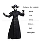 Medieval Hooded Robe Costume – Adult Halloween - thumbnail 7