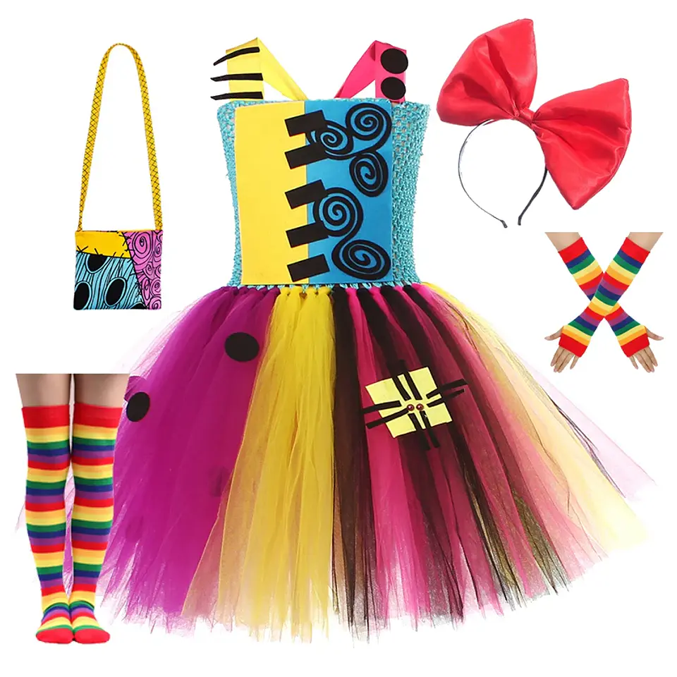 Tutu Dress Halloween Cosplay Costume – Girls 8