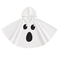 Ghost Print Hooded Cape Costume – Kids Halloween - thumbnail 10