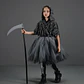 Reaper Dress-Up Costume – Girls Halloween Hoodie - thumbnail 14