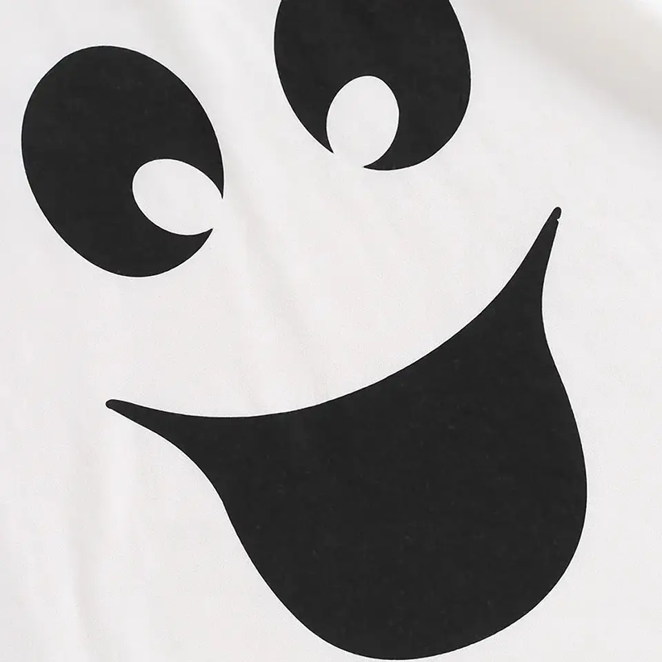 Ghost Print Hooded Cape Costume – Kids Halloween 13