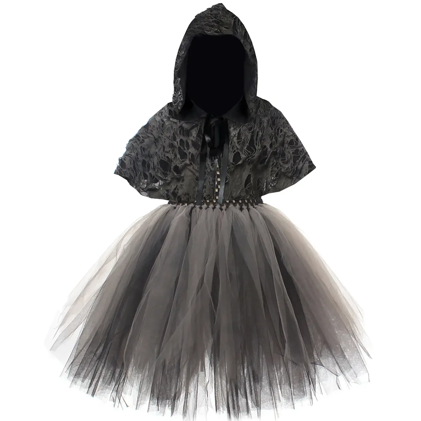 Reaper Dress-Up Costume – Girls Halloween Hoodie 16