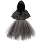 Reaper Dress-Up Costume – Girls Halloween Hoodie - thumbnail 16