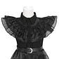 Black Gothic Costume Dress – Girls Halloween - thumbnail 5