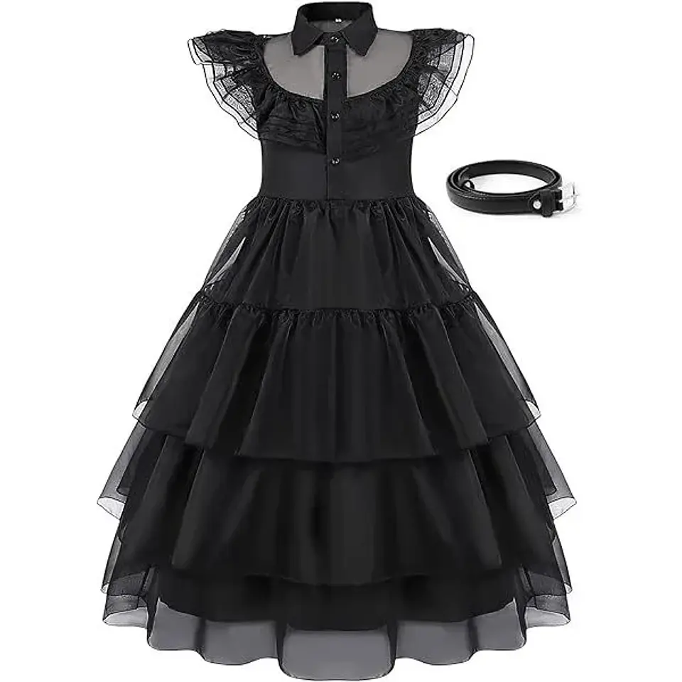 Evil Queen Black Tutu Dress – Halloween Villain 12