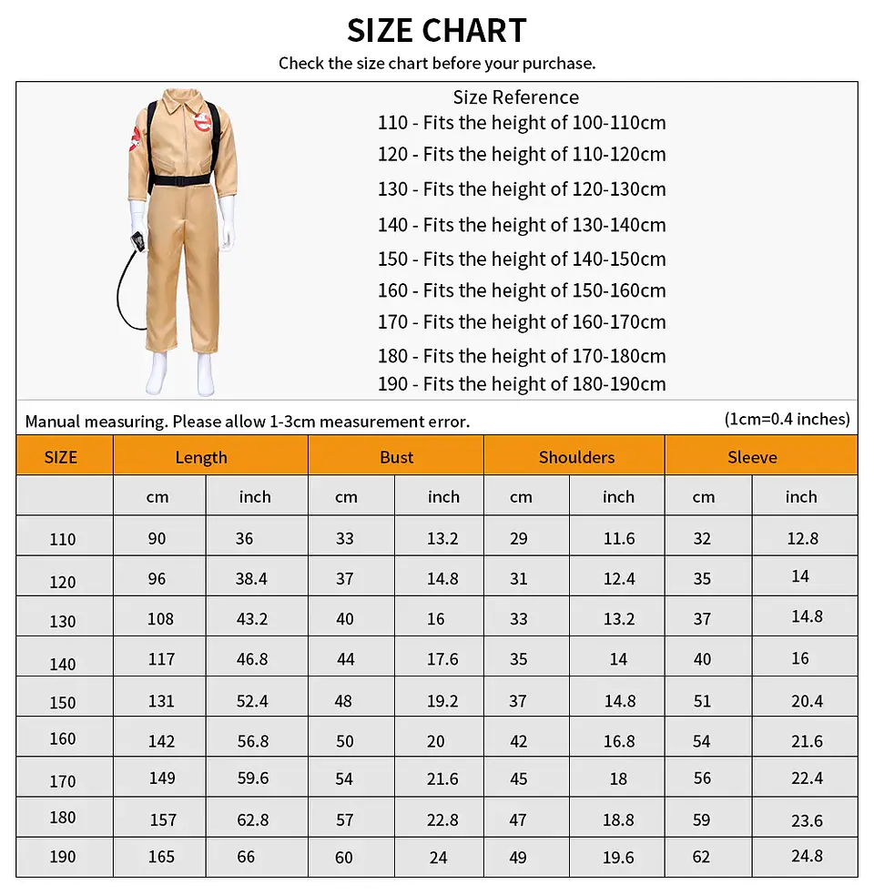 Jumpsuit Costume Set with Backpack – Halloween 6