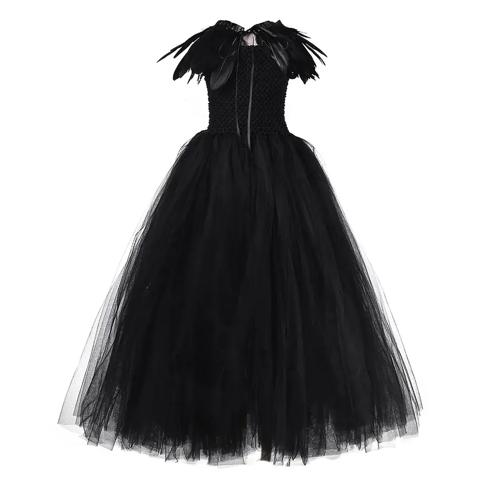 Evil Queen Black Tutu Dress – Halloween Villain 13