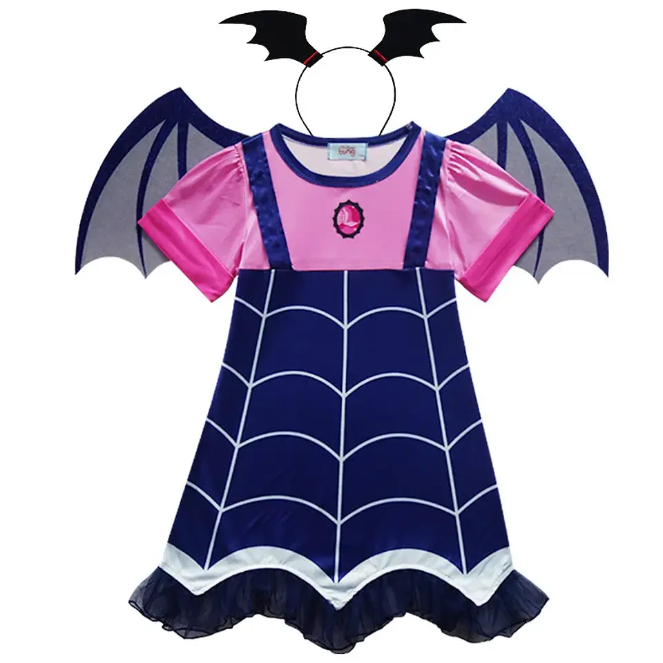 Vampire Cosplay Dress – Girls Halloween Costume 12