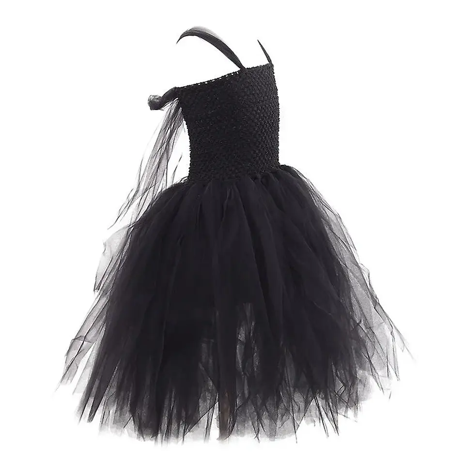 Evil Queen Black Tutu Dress – Halloween Villain 16