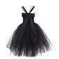 Evil Queen Black Tutu Dress – Halloween Villain - thumbnail 17