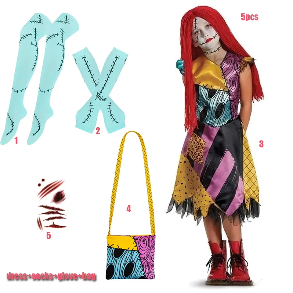 Tutu Dress Halloween Cosplay Costume – Girls 19