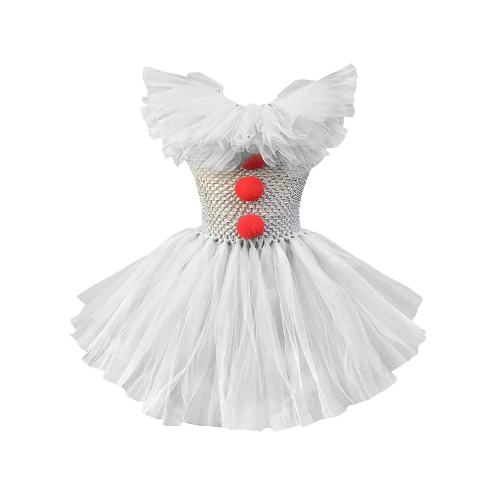 Grey Harlequin Tutu Costume Dress – Halloween Girls 11