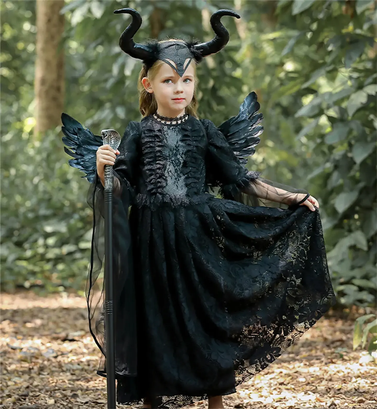 Princess Costume Dress – Girls Halloween Carnival 22
